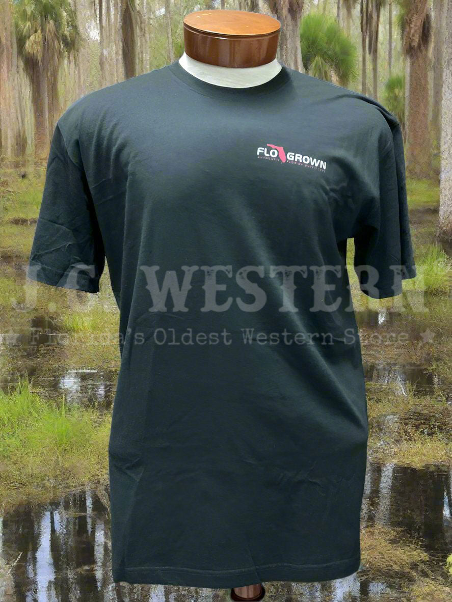 FloGrown FGM 1785 Men's Florida Man Definition T-Shirt - Black Cotton Graphic Tee for Casual Wear & Funny Gifts