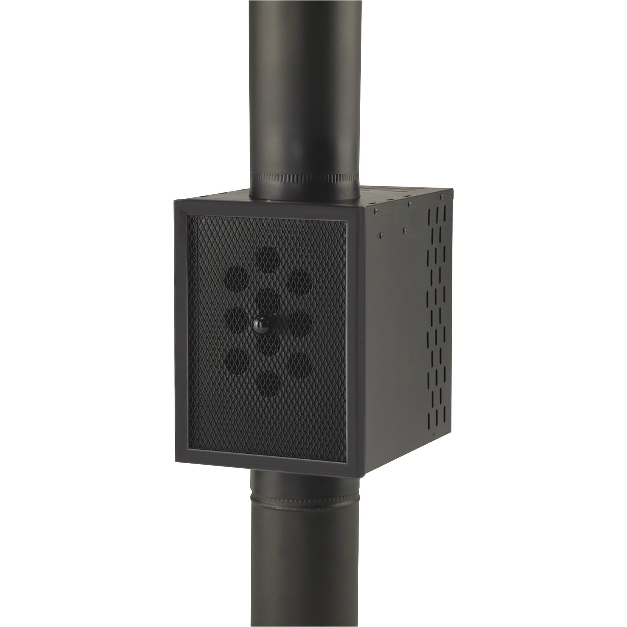 Miracle Heat Stove and Furnace Heat Reclaimer for 6 Inch Flue Pipe - Energy Saving Wood Stove Accessory (Model MHD6) | Perfect for Home Heating, Basement & Garage Warmth
