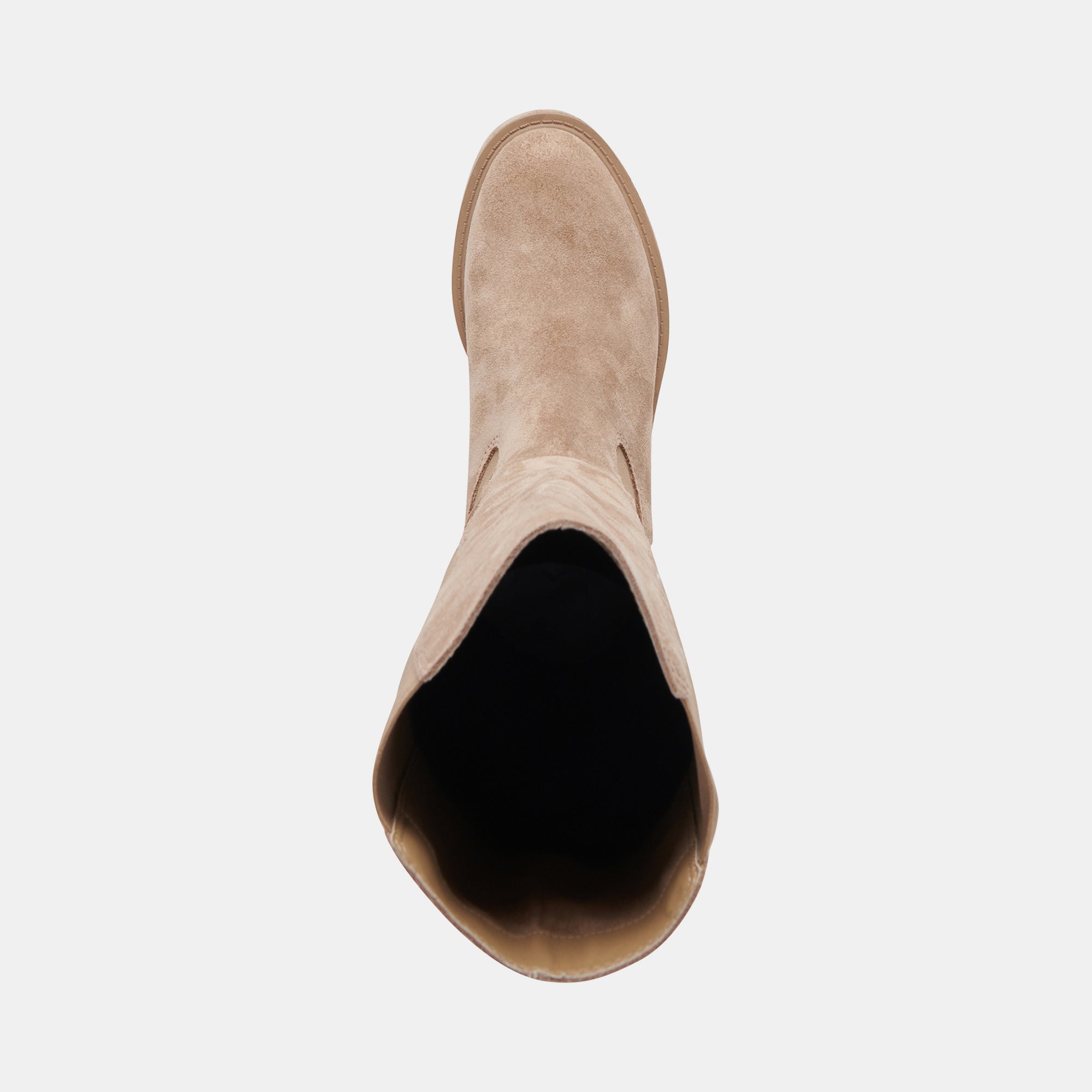EAMON H2O Wide Calf Boots for Women - Almond Suede Waterproof Winter Boots | Comfortable & Stylish for Rainy Days, Snow & Outdoor Activities