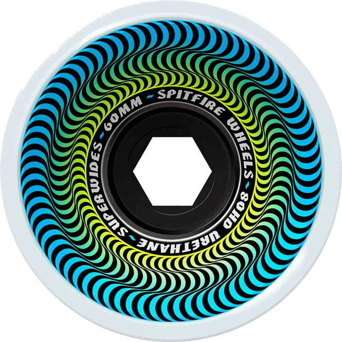 SPITFIRE 80HD 62mm Super Wide Skateboard Wheels - High Performance for Street & Park Skating