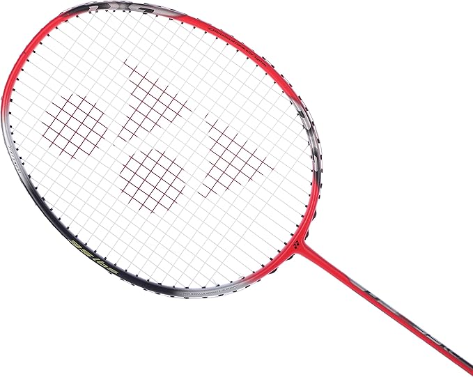 Yonex Astrox 3DG Red/Black Badminton Racket - Prestrung with High Tension for Professional Players | Made in Taiwan | Perfect for Tournaments & Training Sessions