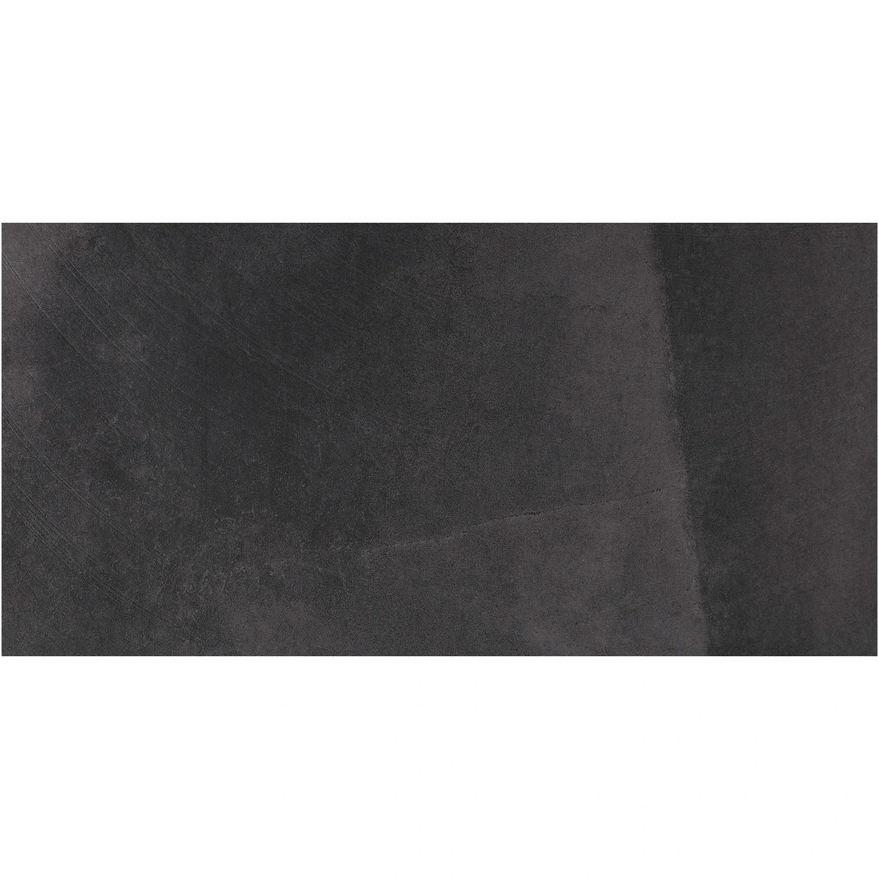 Textured Porcelain Tile with Stamped Concrete Look - Anthracite Grey for Modern Flooring & Wall Decor | Perfect for Living Rooms, Kitchens & Bathrooms