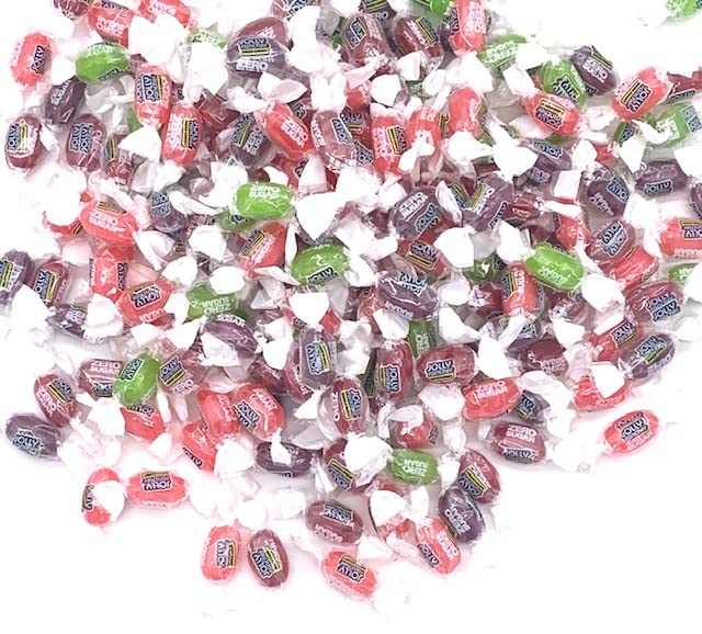 Sugar Free Jolly Ranchers Hard Candy - 1lb Zero Sugar, Fat Free, Individually Wrapped Bulk Candy for Diabetics & Keto Diet - Perfect for Parties, Office Snacks & Halloween Treats