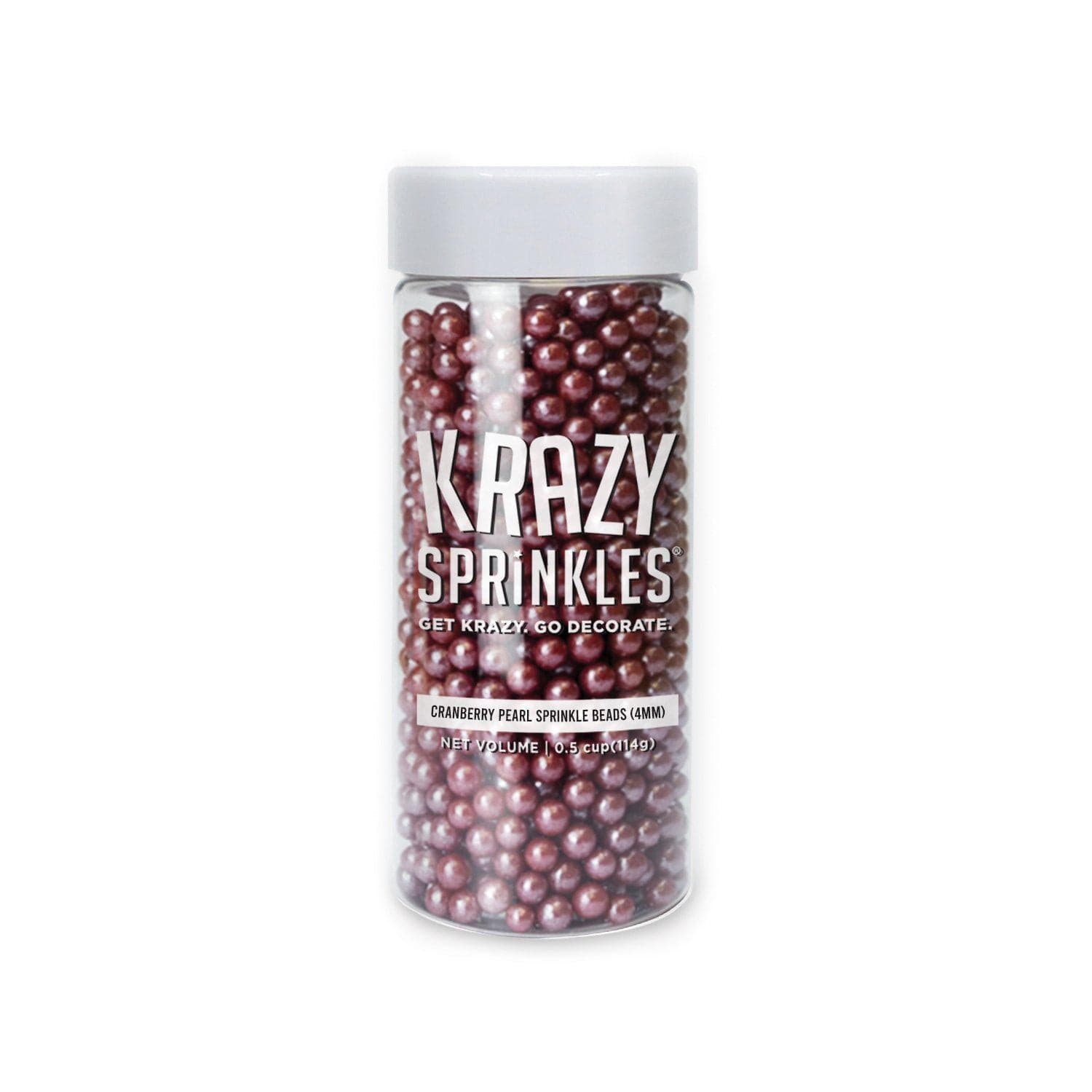 4mm Cranberry Pearl Beads for Jewelry Making, DIY Crafts, Bracelets & Necklaces - Perfect for Beading Projects & Gift Making