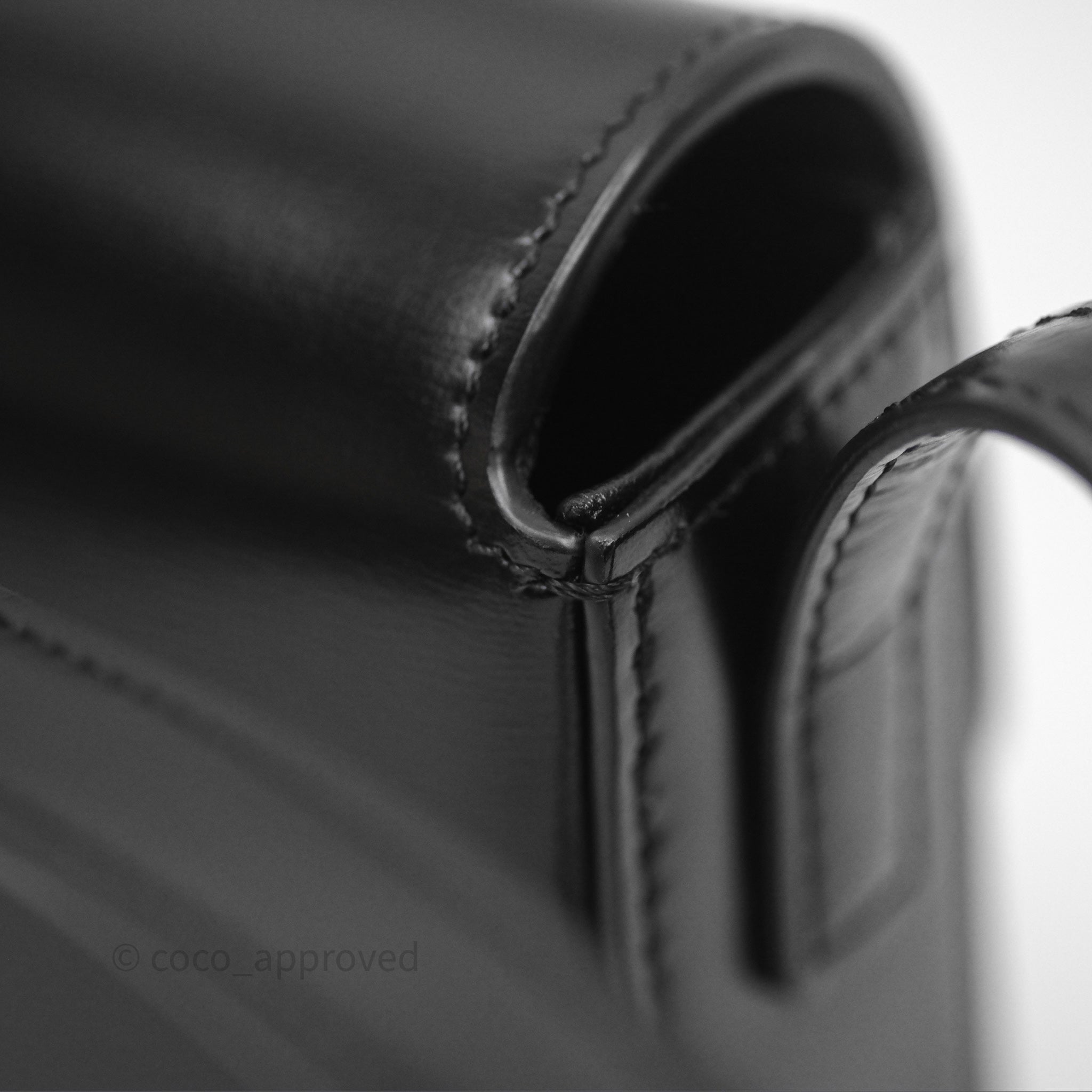 Celine Triomphe Shoulder Bag in Black Calfskin Leather - Luxury Designer Handbag for Women, Perfect for Work, Date Night & Special Occasions