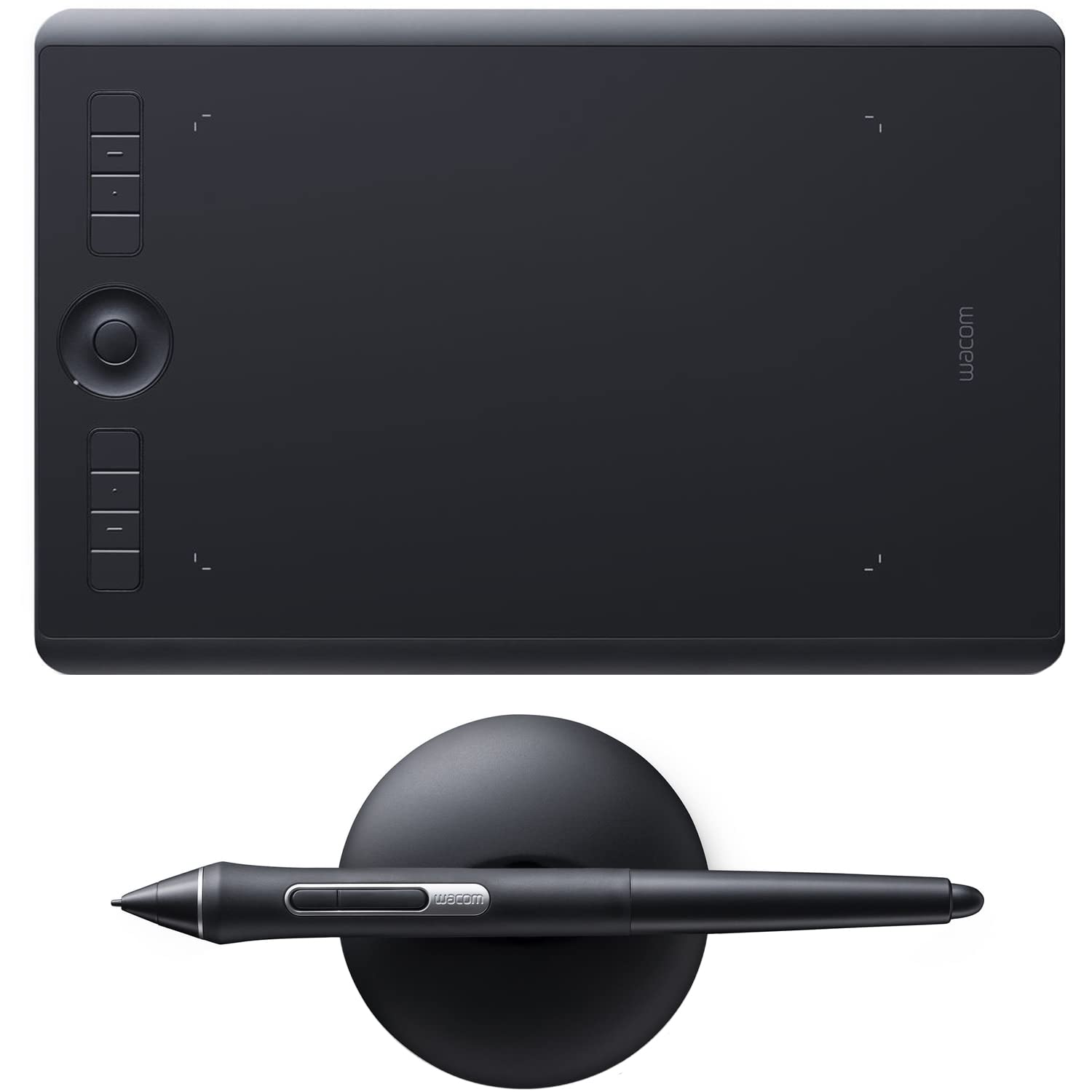 Wacom Intuos Pro Medium Creative Pen Tablet (PTH660) - Black - Renewed - Perfect for Digital Art, Graphic Design & Photo Editing