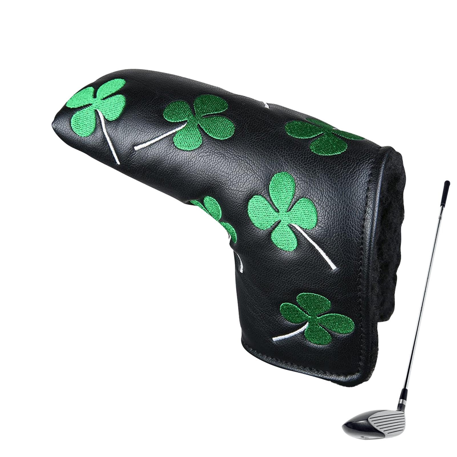 Premium PU Leather Golf Putter Cover - Durable Driver Headcover for Men & Women | Golf Club Head Protector | Perfect for Course Play & Club Storage