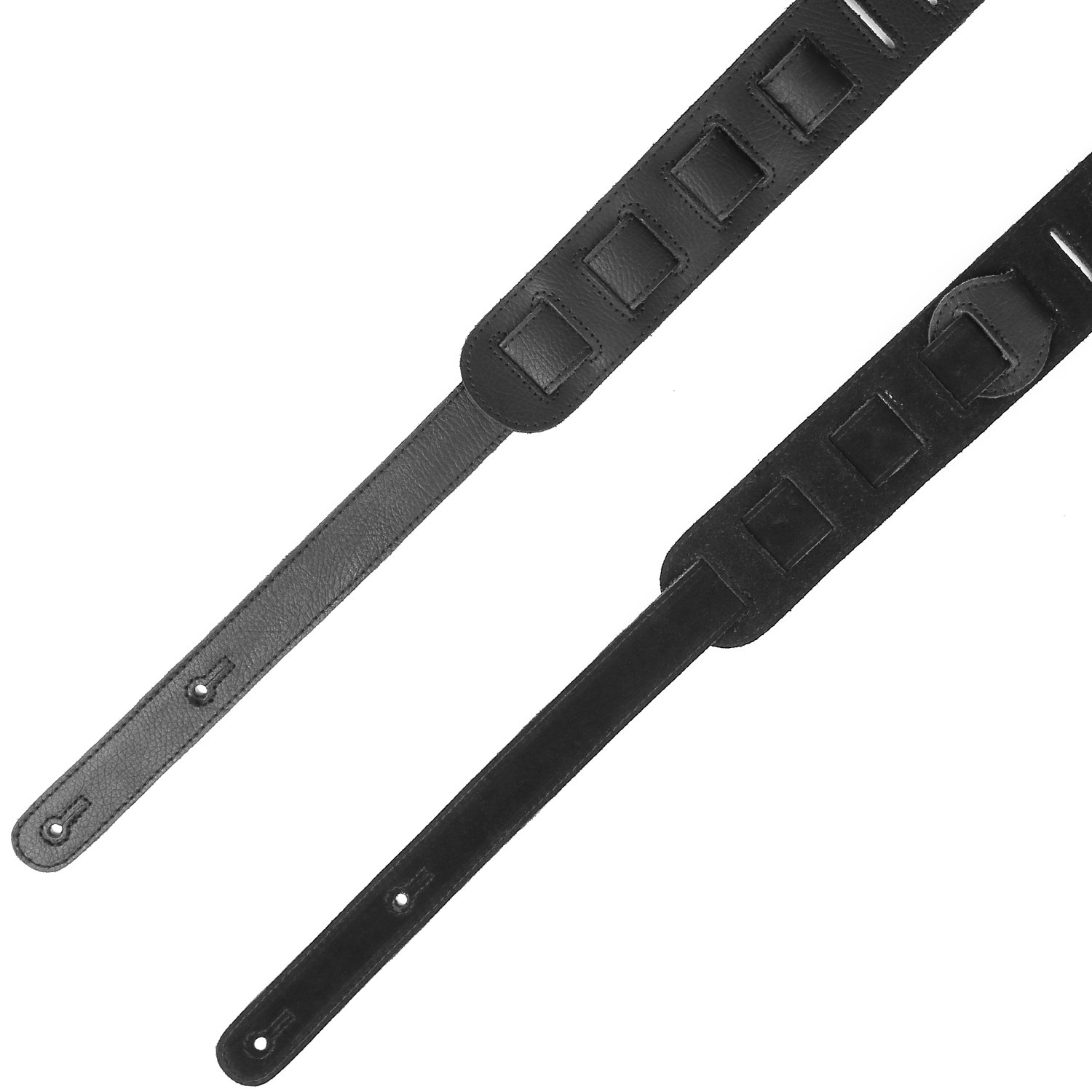 Premium Genuine Cow Leather Guitar Strap with Extension - Adjustable Electric & Acoustic Bass Guitar Strap - High-Quality Material, Durable Comfort - Perfect Gift for Musicians & Guitar Lovers - Ideal for Live Performances, Studio Sessions & Practice