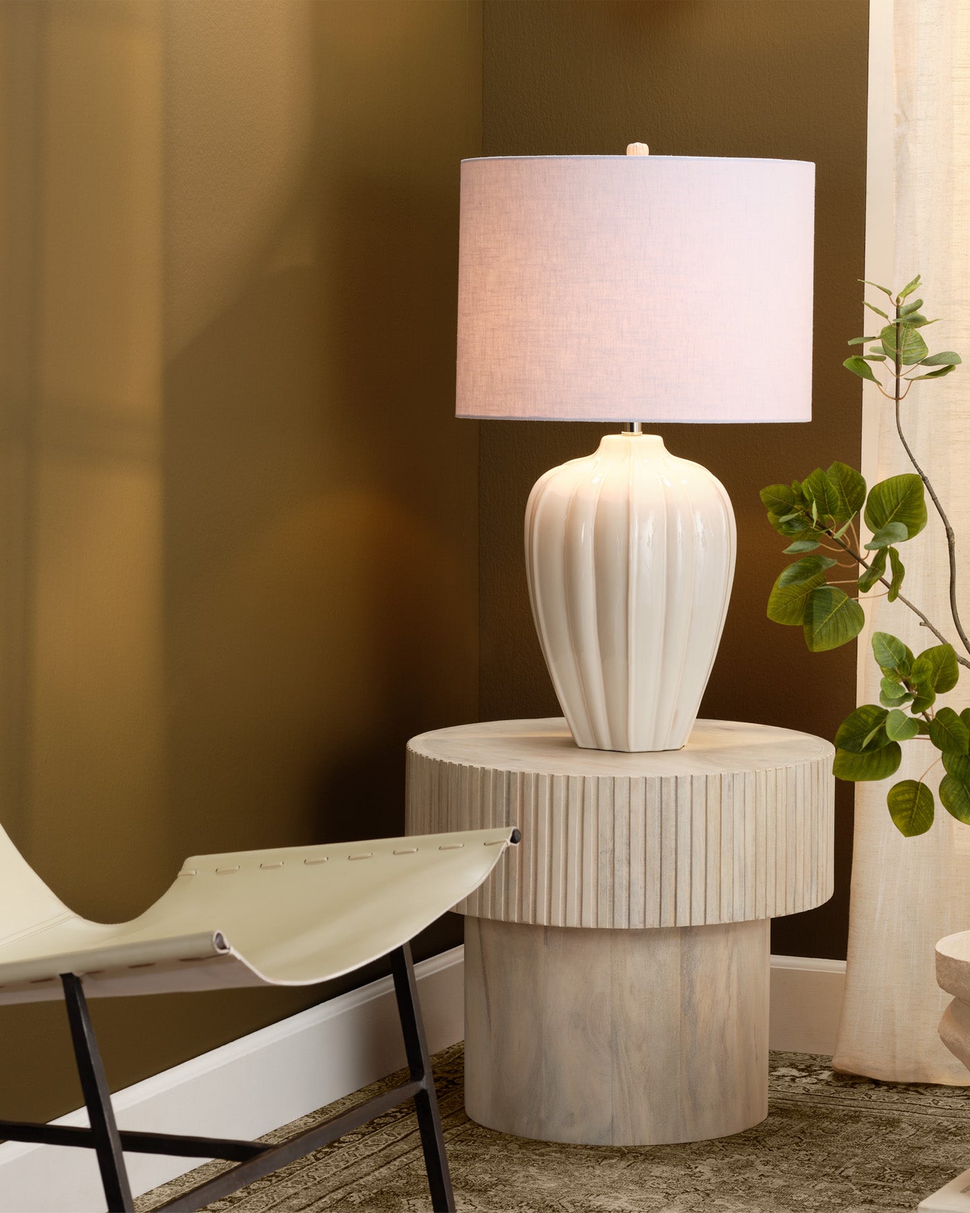 Seraphina Table Lamp - Modern LED Bedside Lamp with Touch Control & USB Port for Bedroom, Living Room, and Office - Perfect for Reading, Working, and Night Light