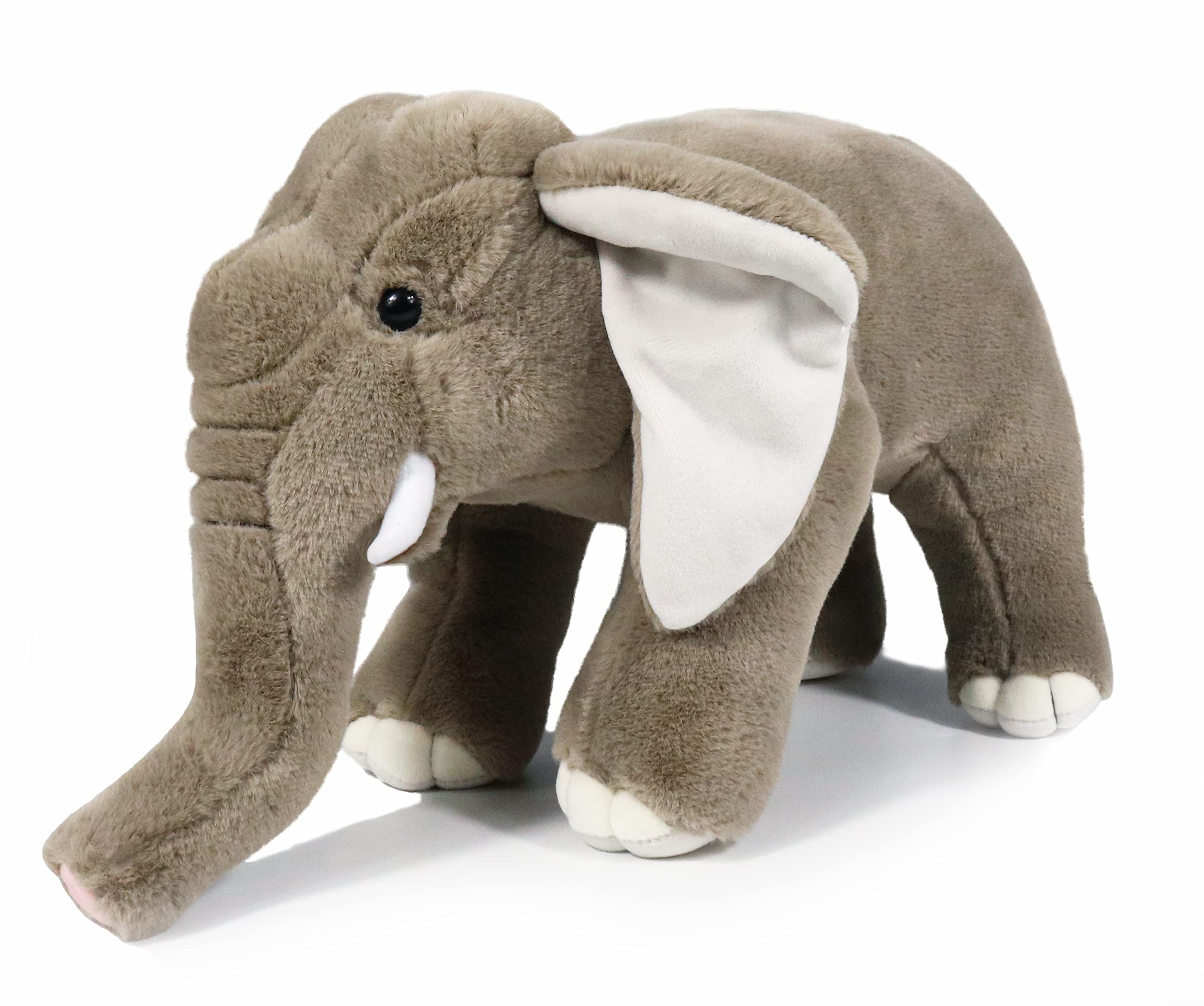 14 Inch Wild Animal Plush Toy - Ice King Bear & Elephant Stuffed Animals for Kids, Zoo Family Gifts | Perfect for Nursery Decor, Birthday Presents & Cuddling