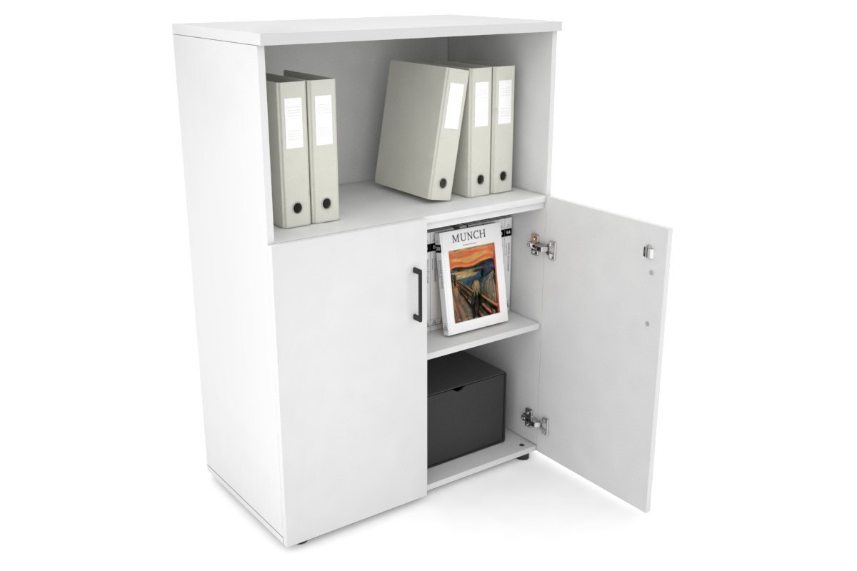 Medium Uniform Storage Cabinet with Small Doors [800W x 1170H x 450D] - Perfect for Office, School, and Home Organization
