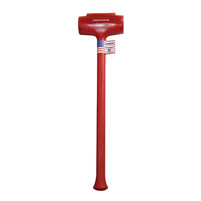 12-168 oz Polyurethane Dead Blow Sledge Hammer - Non-Marring, Shock Absorbing Heavy Duty Hammer for Automotive, Construction & Woodworking - Red