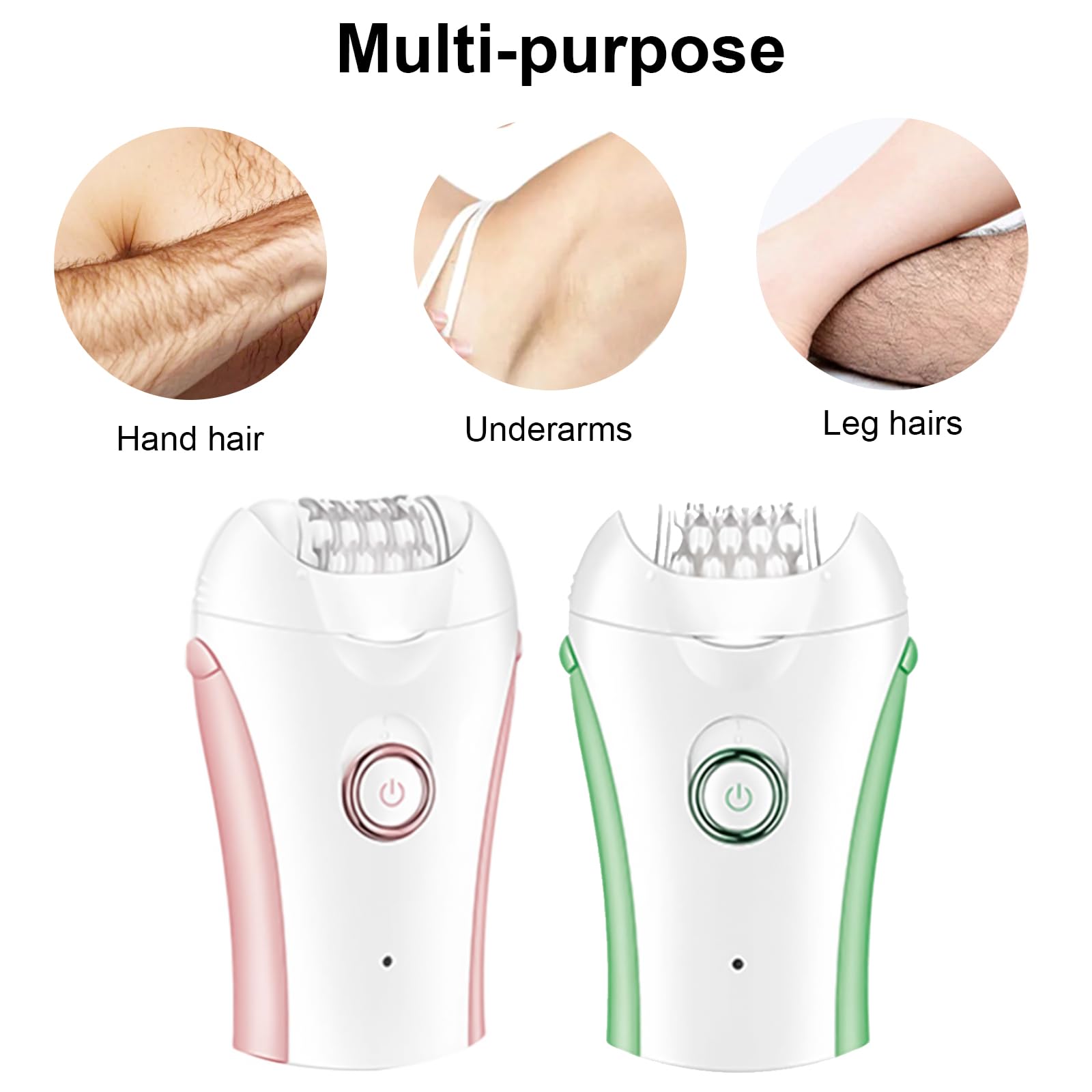 Electric Shavers for Men & Women - USB Rechargeable Hair Trimmer & Body Groomer with ABS Texture - Perfect for Travel, Gym & Home Use