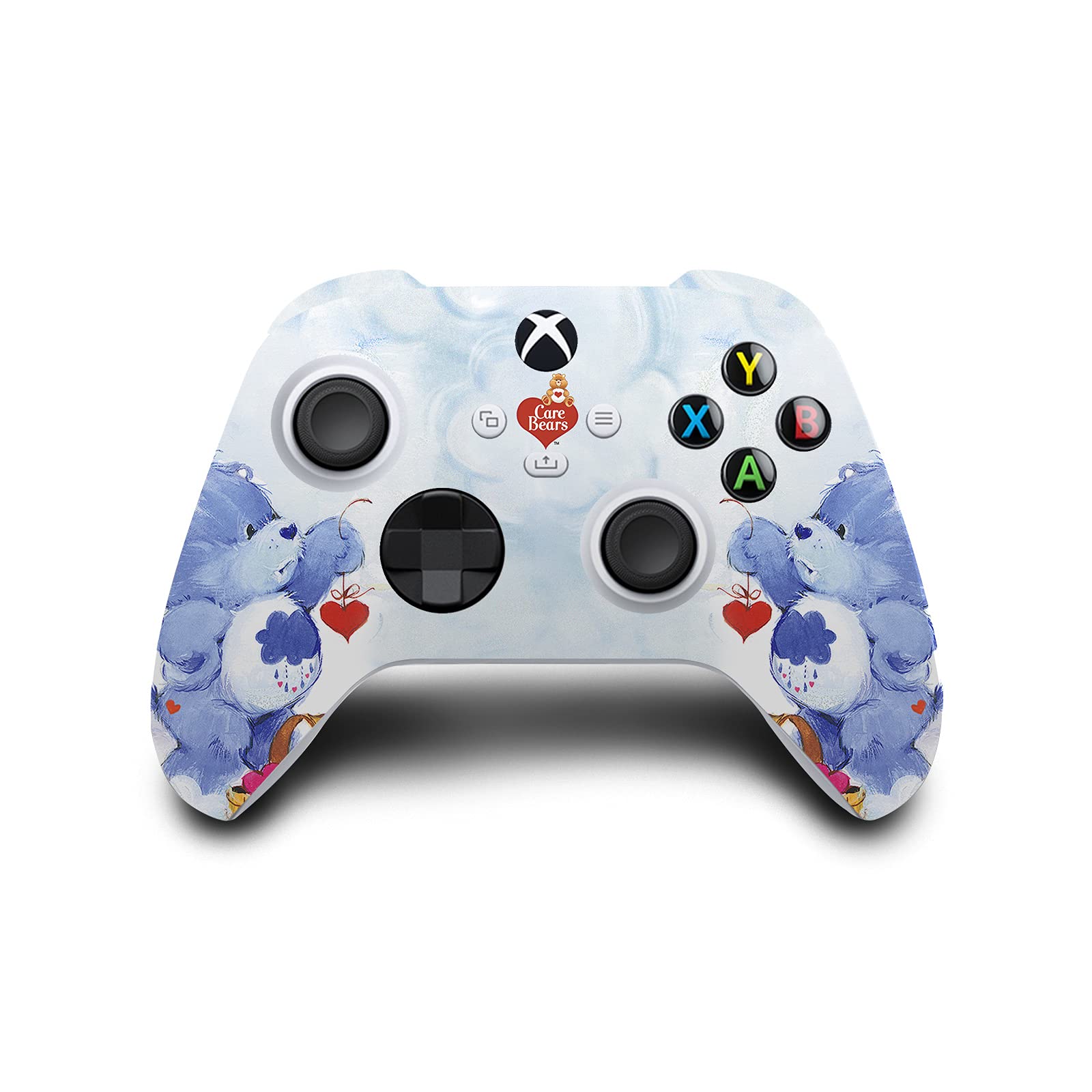 Official Care Bears Grumpy Classic Vinyl Sticker for Xbox Series S Console & Controller - Gaming Skin Decal by Head Case Designs - Perfect for Gaming Setups & Personalization