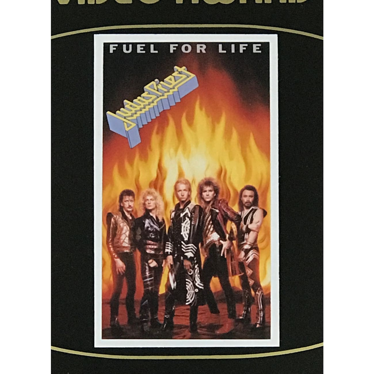 Judas Priest Fuel For Life 1987 RIAA Gold Video Award - Rare Collectible for Music Fans & Metal Memorabilia Collectors - Perfect for Display in Music Rooms, Man Caves & Rock Collections
