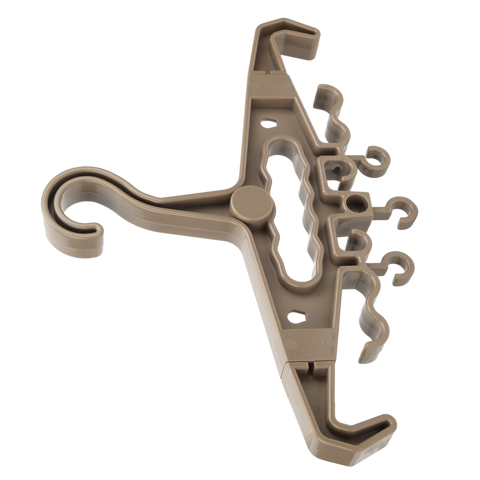 Outdoor Hunting Hanger - High Strength Multipurpose Hook for Gear & Movie Props (Mud Color) - Camping & Storage Use