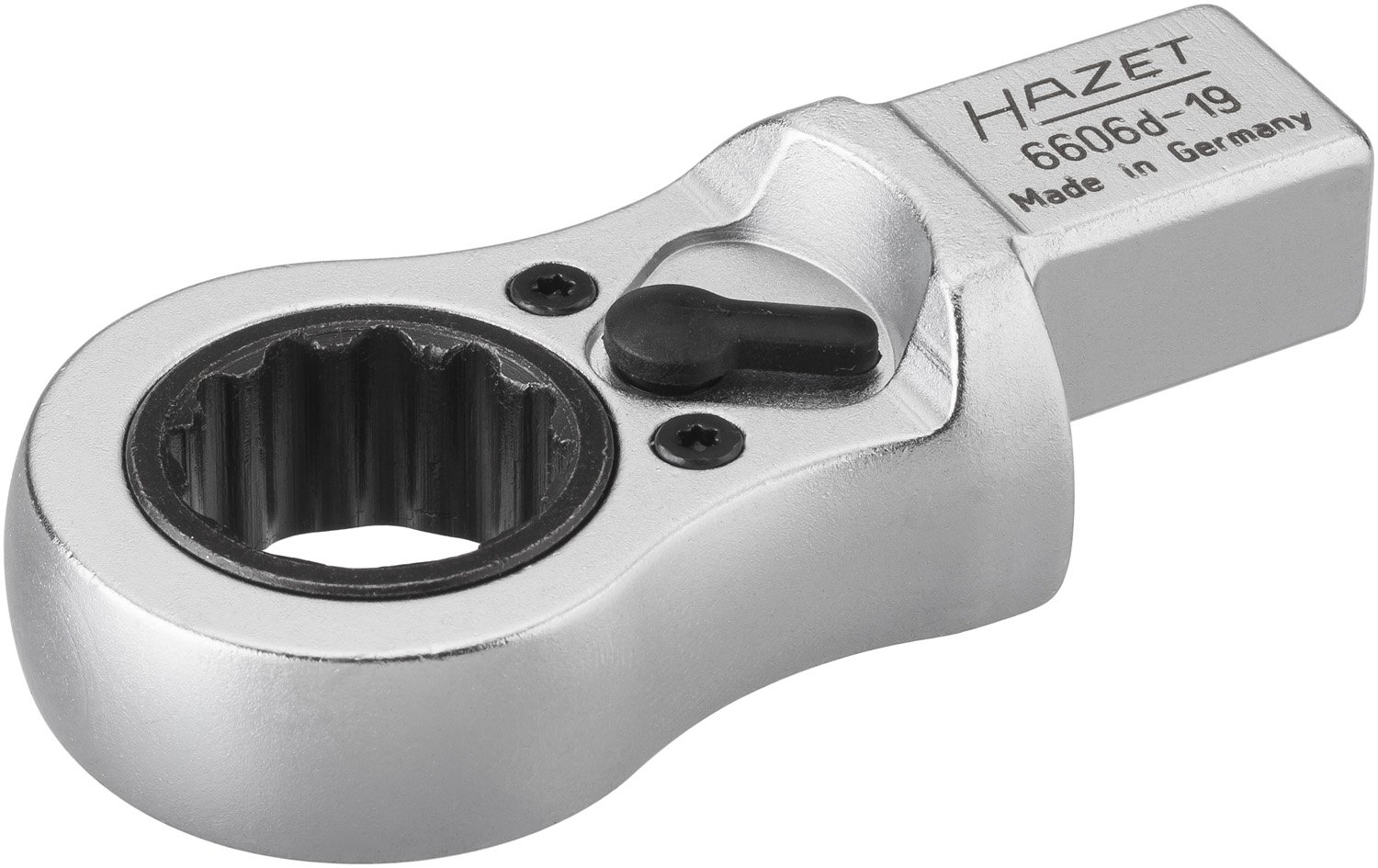 Hazet 6606D-19 Professional Box End Wrench Set - 19mm High-Quality Chrome Vanadium Steel - Perfect for Automotive Repair & Mechanical Maintenance
