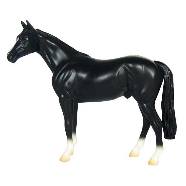 Breyer Black Thoroughbred Horse Model Toy - Realistic Collectible Figurine for Kids & Adults - Perfect for Display, Gifts, and Horse Lovers