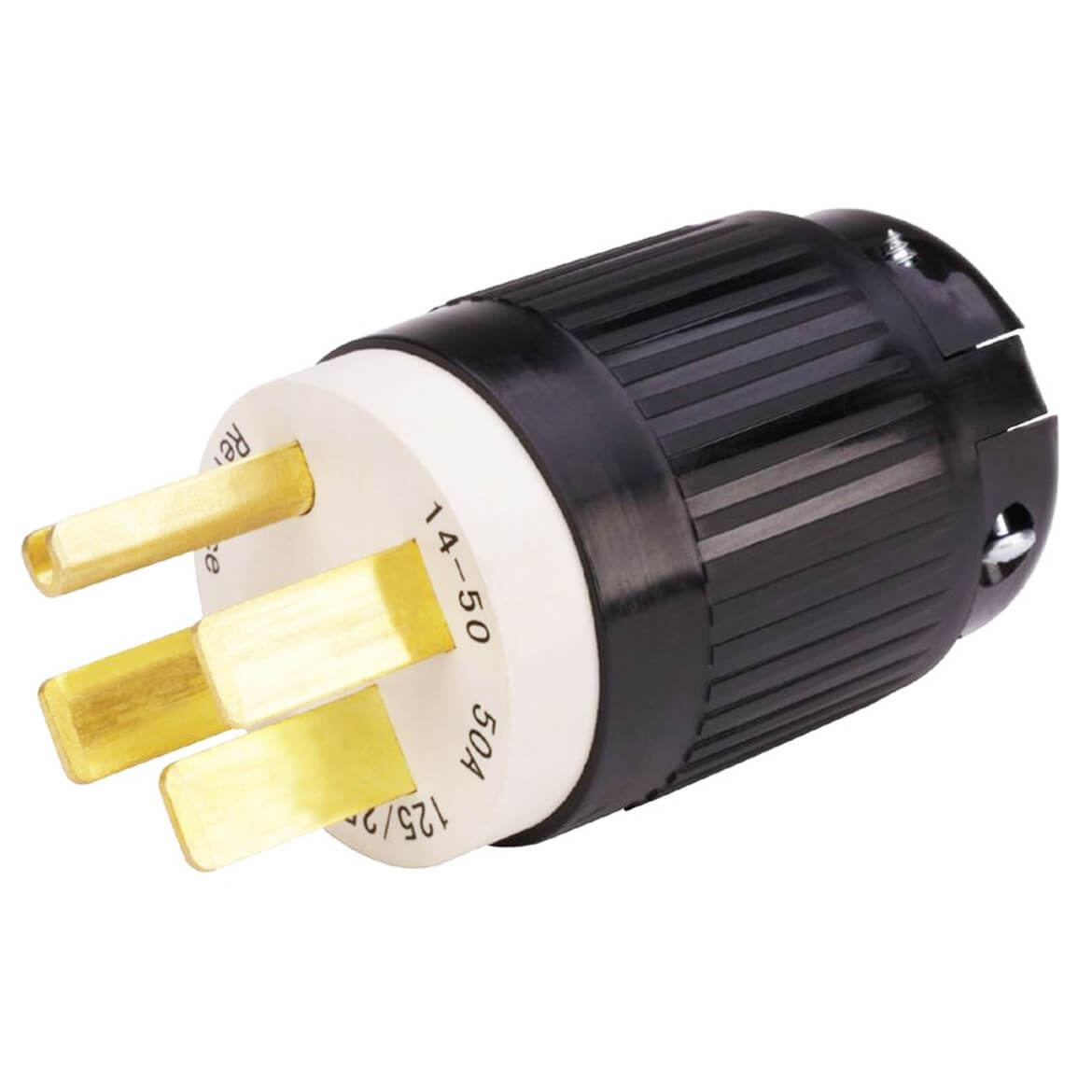 Reliance 1450P 50 Amp Generator Power Cord Connector - Heavy Duty 12000 Watt RV Power Inlet Box - Perfect for RV Camping, Emergency Backup Power & Outdoor Events