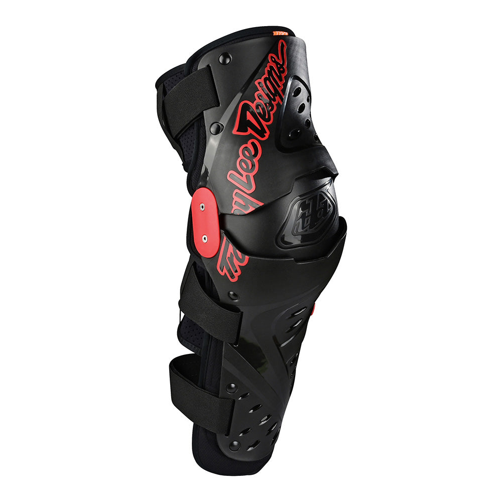 Triad Knee and Shin Guard - Hard Shell Protective Gear for Sports & Work - Solid Black - Ideal for Soccer, Basketball, Construction & Outdoor Activities