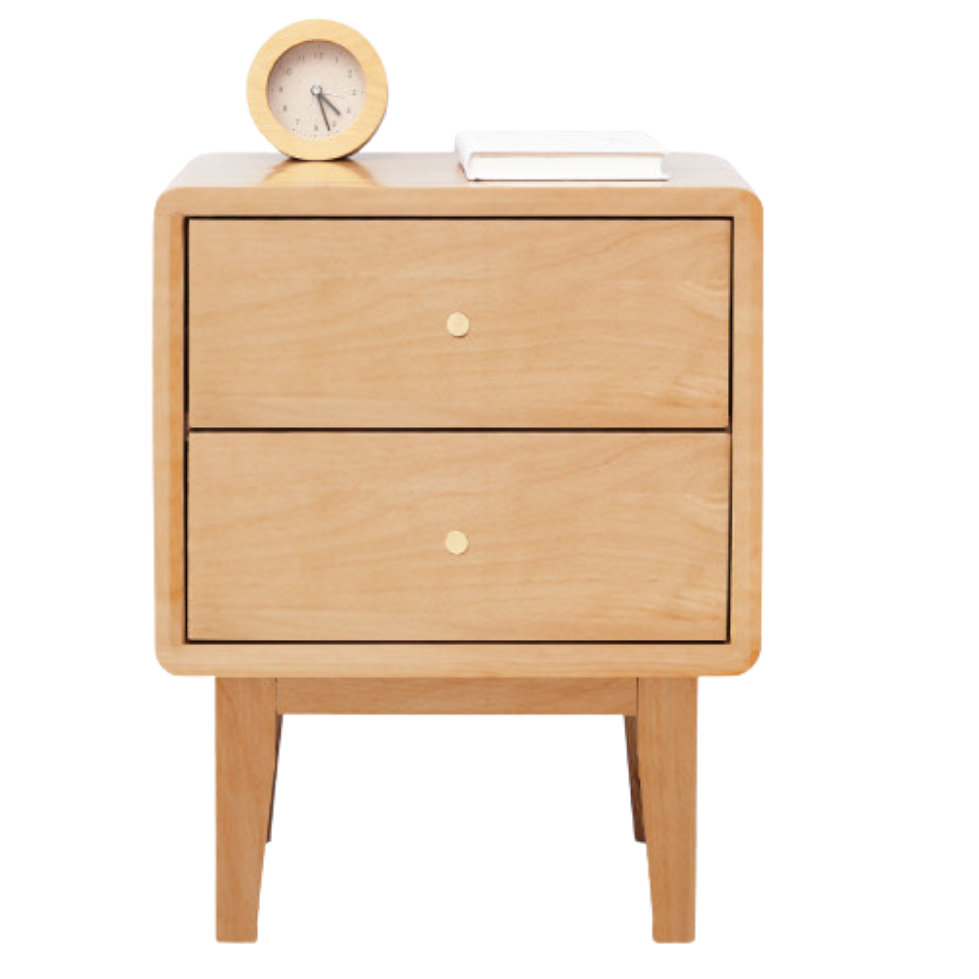 15.7x13.8x19.7 inch / 40x35x50сm / Natural Wood Color / Beech bedside cabinet