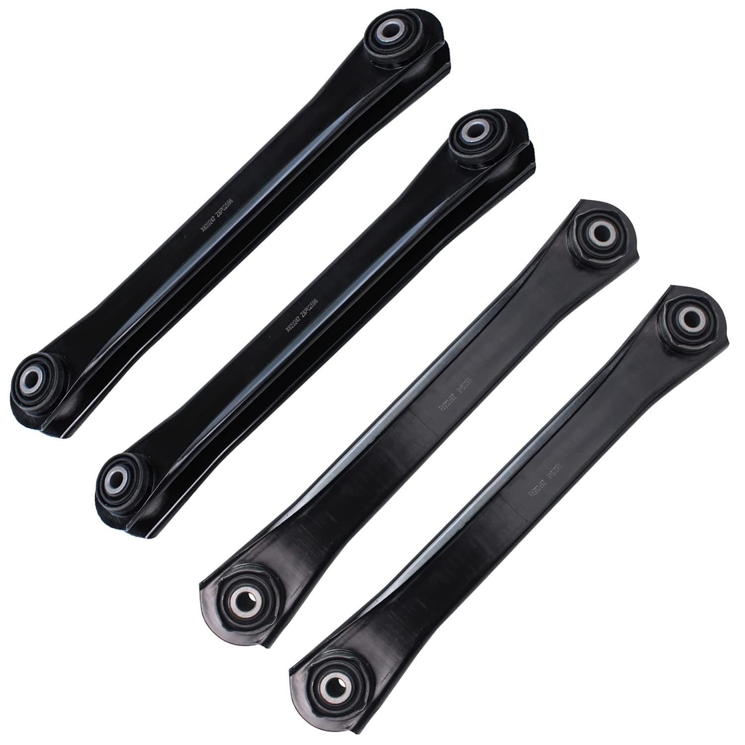 Detroit Axle - Front 4pc Control Arms Suspension Kit for 2000-2002 Dodge Ram 2500 3500 | 4 Lower & Upper Control Arms Replacement | Heavy Duty Truck Suspension Upgrade for Off-Road & Towing
