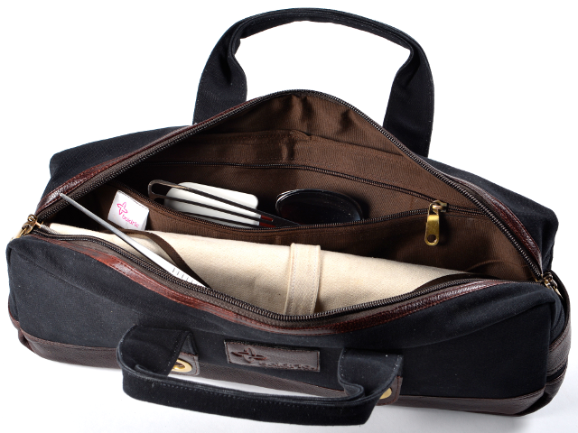 Boldric All Purpose Canvas Knife Bag - Durable Khaki Tool Pouch for Chefs, Barbers & Artists | Free Shipping | Perfect for Kitchen, Salon & Crafting Supplies
