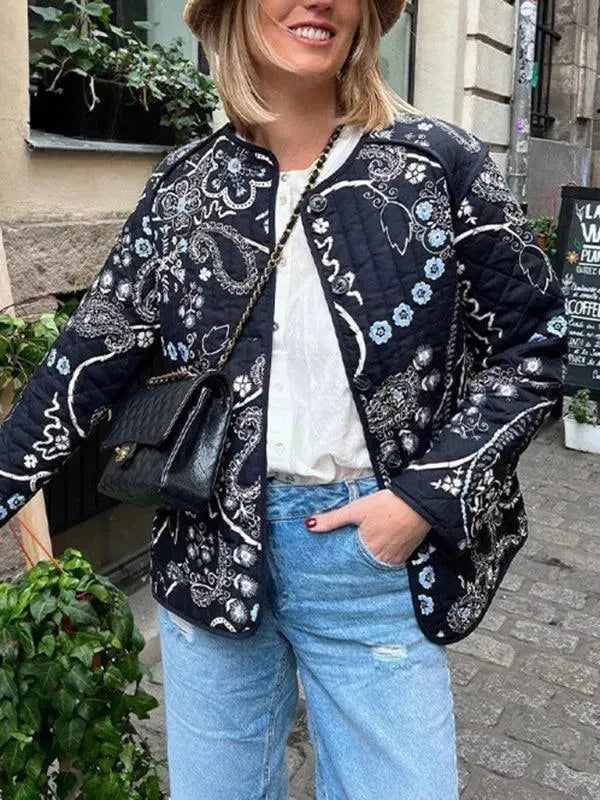 Women's Warm Cotton Quilted Winter Coat - Lightweight Puffer Jacket for Cold Weather | Perfect for Outdoor Activities, Travel & Daily Wear