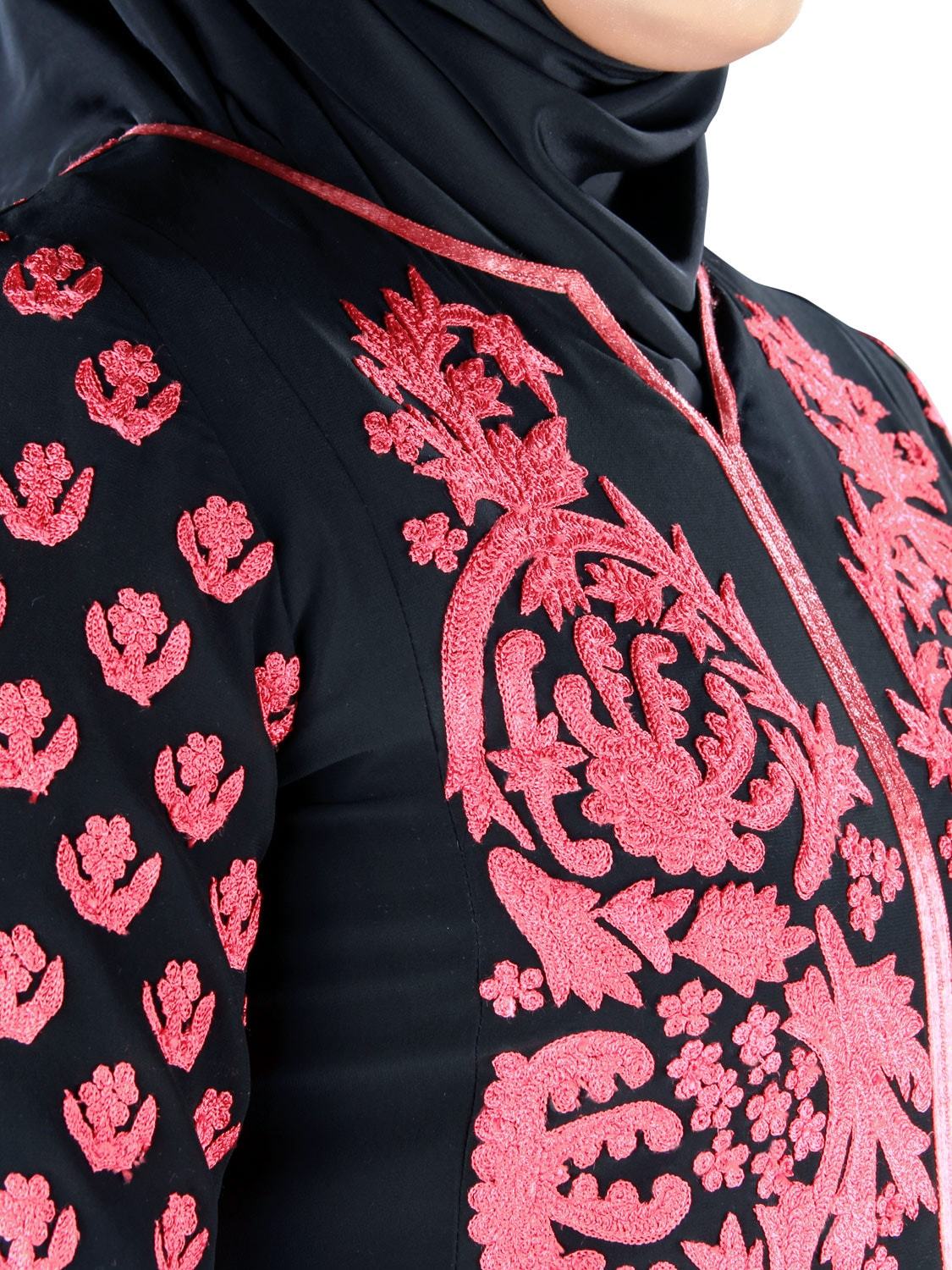 Elegant Alishba Abaya - Modest Muslim Women's Prayer Dress - Perfect for Prayer, Mosque, and Special Occasions