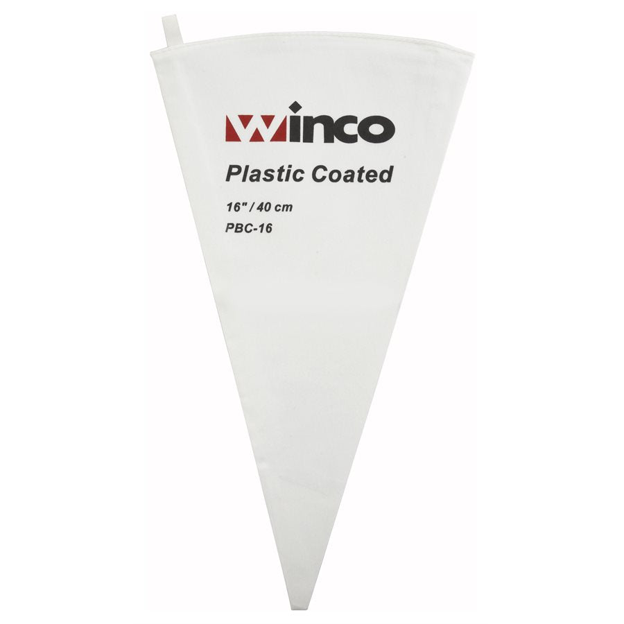 Winco 16-Inch Professional Pastry Bag for Cake Decorating, Icing, and Baking - Perfect for Home Bakers, Wedding Cakes, Cupcakes, and Dessert Making