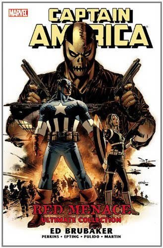 Captain America Vol. 2: Red Menace Ultimate Collection Paperback by Ed Brubaker | Marvel Comics Superhero Graphic Novel | Perfect for Comic Book Collectors & Marvel Fans
