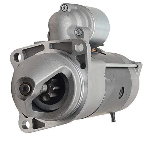 RAREELECTRICAL New 12V 9 Tooth Starter Motor Compatible With Deutz HD Engine Models 090015728 & 0001262001 - Perfect for Heavy-Duty Equipment, Agricultural Machinery, and Industrial Applications