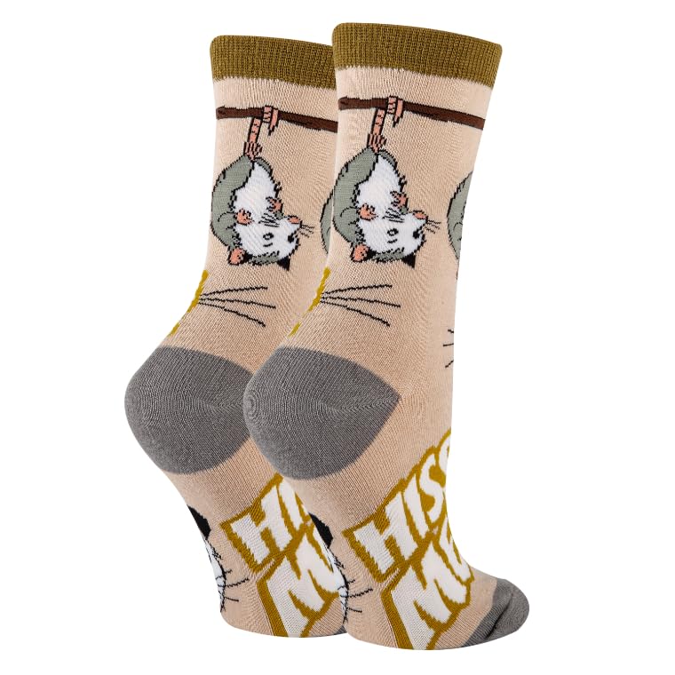 Oooh Yeah Women's Fun Novelty Crew Socks - Positive, Funny & Crazy Cool Socks for Everyday Wear, Gifts & Casual Outfits