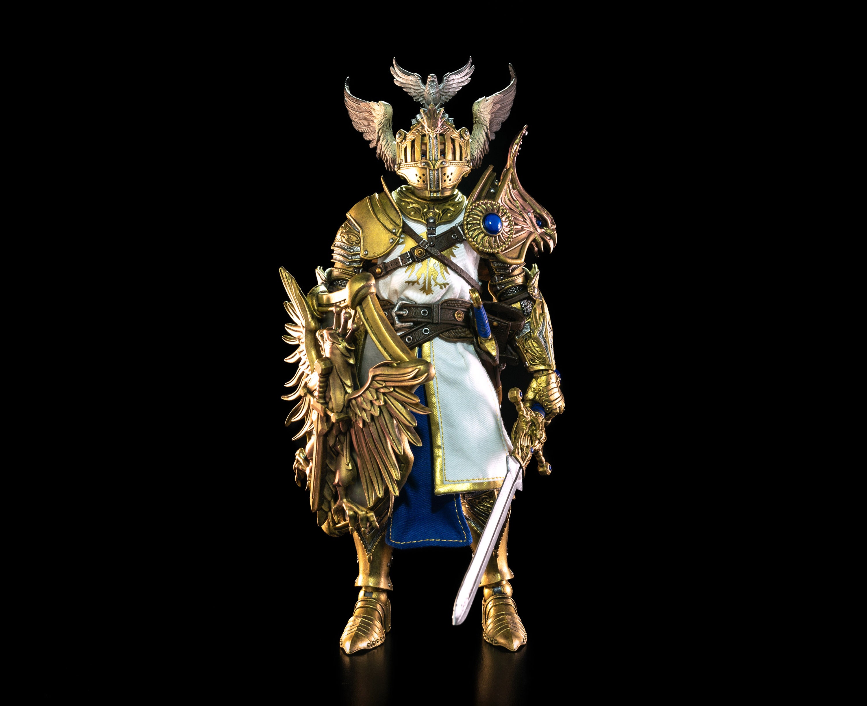 Mythic Legions Necronominus Sir Gideon Heavensbrand 2 Action Figure - Collectible Fantasy Warrior for Display & Role-Playing Games