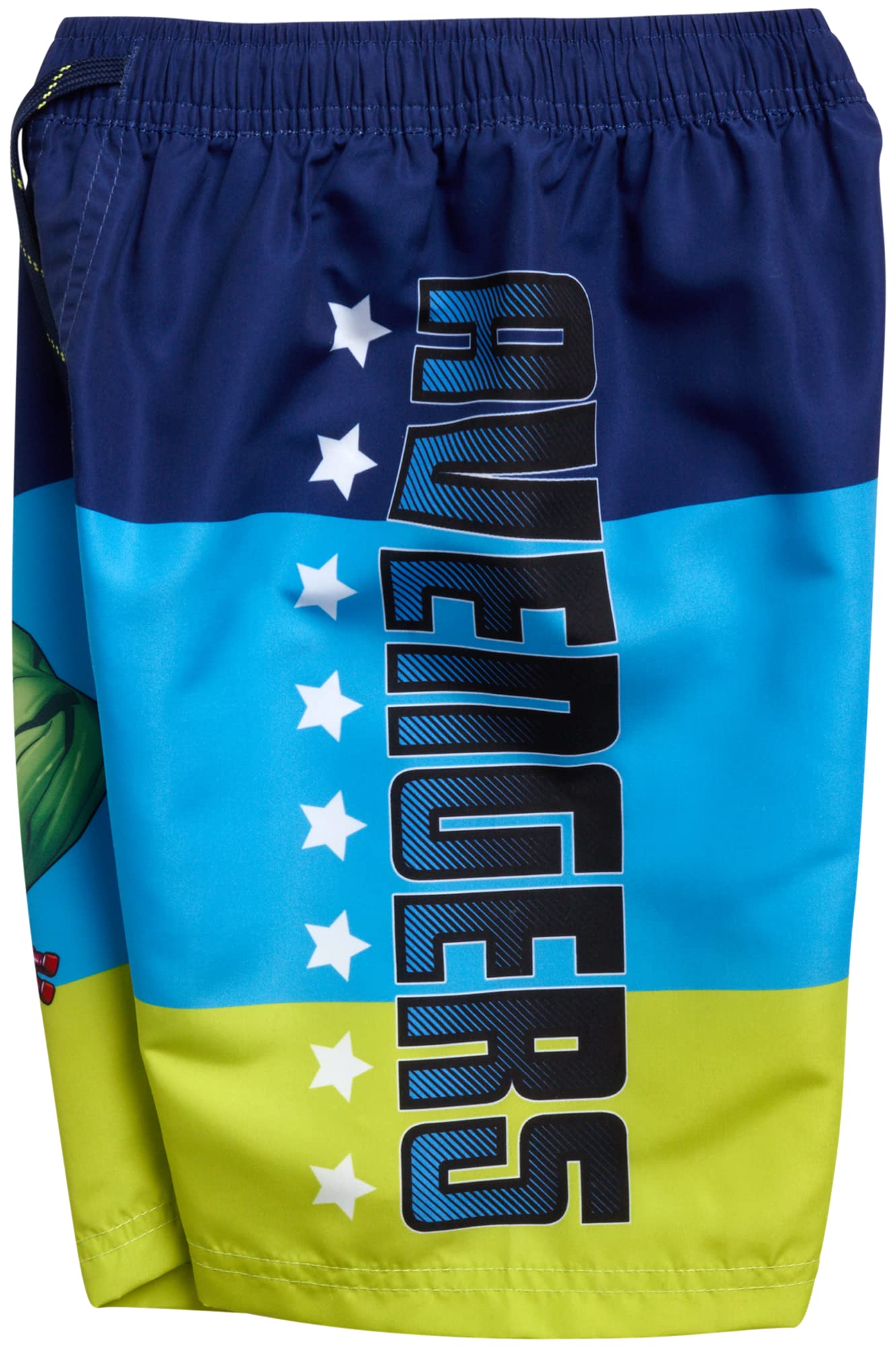 Marvel Avengers Boys' Swim Trunks - Spider-Man, Captain America, Hulk UPF 50+ Quick Dry Swim Shorts for Kids (2T-12) | Beach, Pool, Summer Water Play
