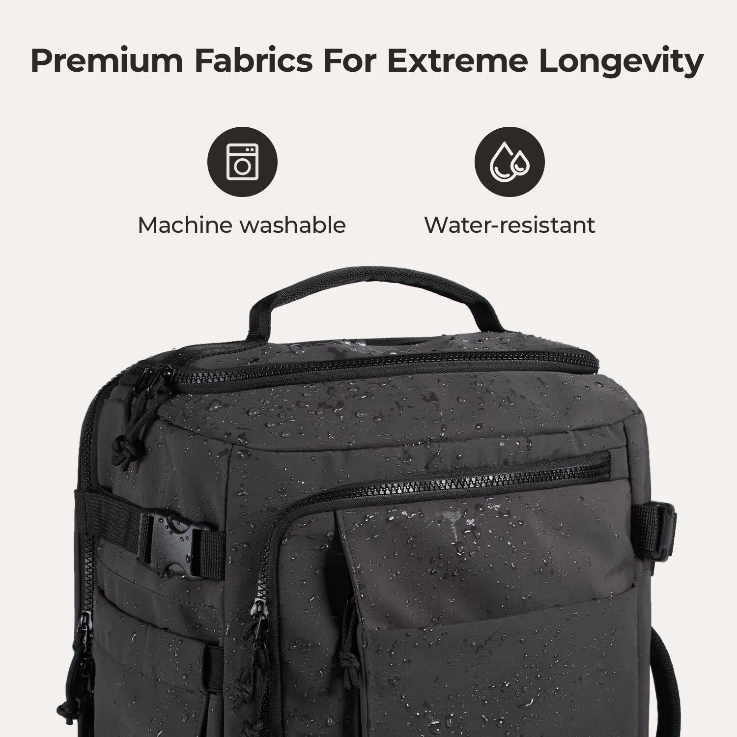 Blast Travel Backpack - Lightweight Waterproof Carry-On Backpack for Men & Women - Perfect for Airplane, Hiking, Camping & Daily Commute