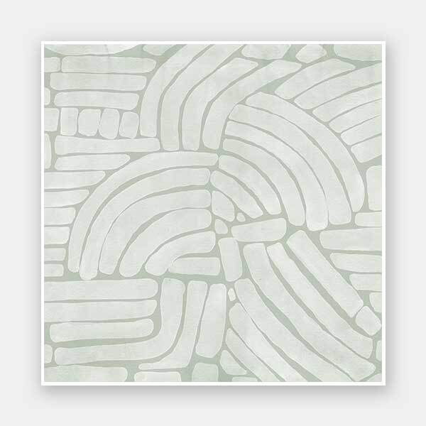 Arching Echoes III Unframed Art Print - Modern Abstract Wall Decor for Living Room, Bedroom & Office - Perfect for Home & Office Decoration