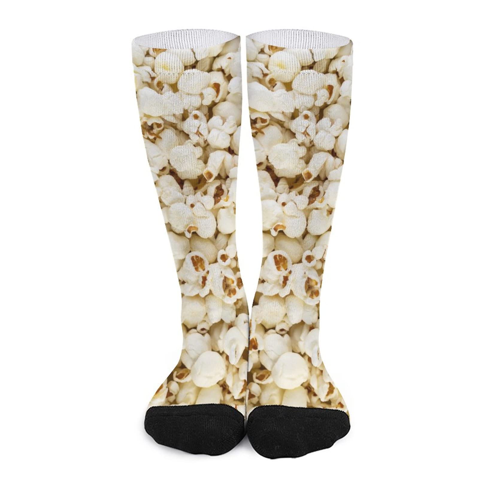 Funny Baked Beans Crew Socks - Unisex Novelty Food Pattern Casual Socks for Men & Women | Perfect Gift for Food Lovers, Office Wear & Cosplay Costumes