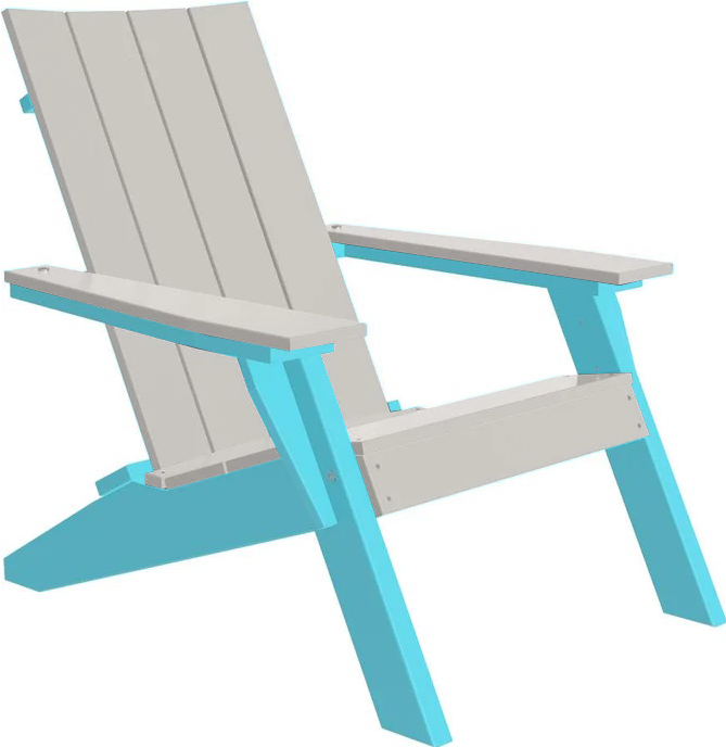 Dove Gray on Aruba Blue