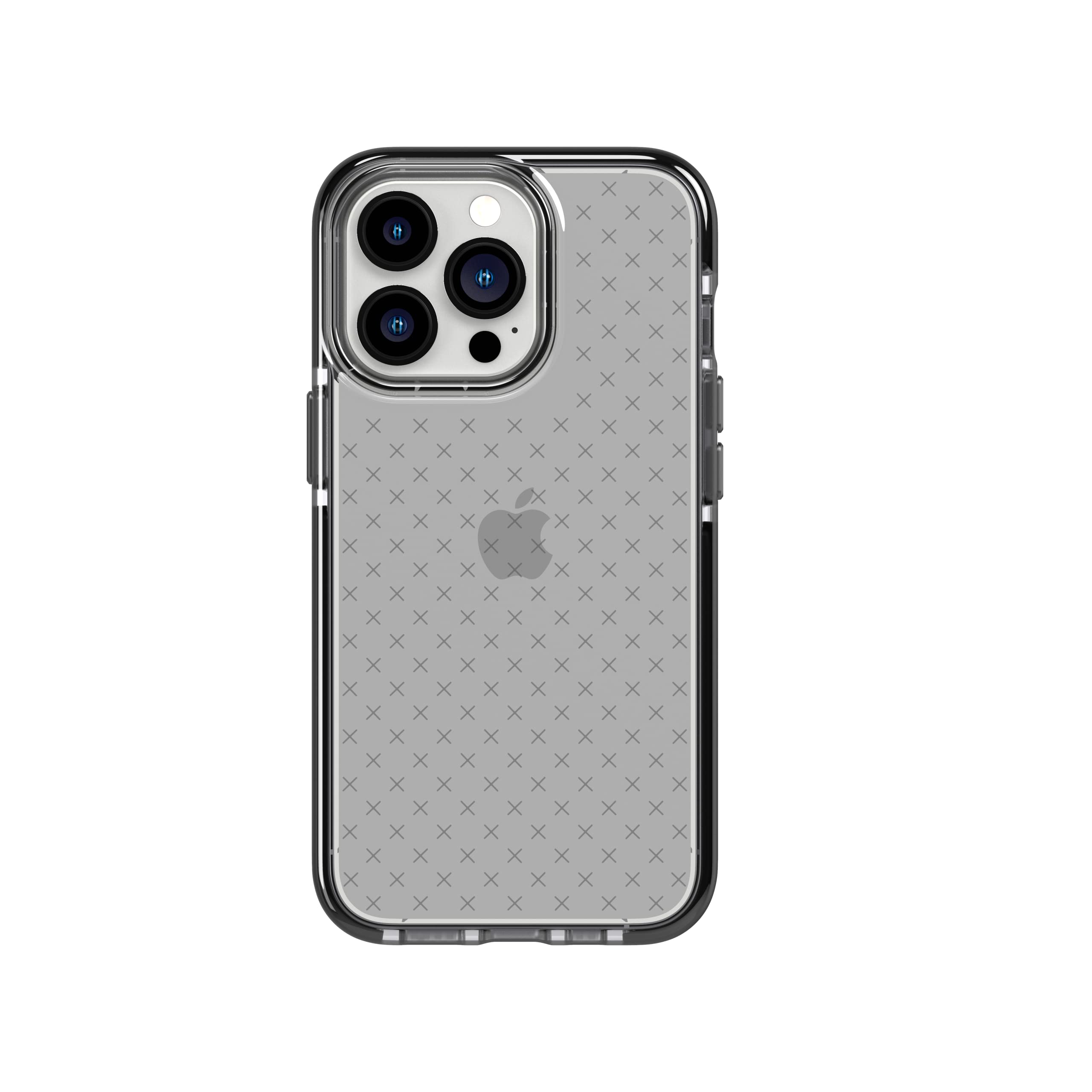 Tech21 Evo Check iPhone 13 Pro Case - Ultra Protective Shockproof Cover with 16ft Drop Protection (Black) | Perfect for Outdoor Activities, Work & Travel