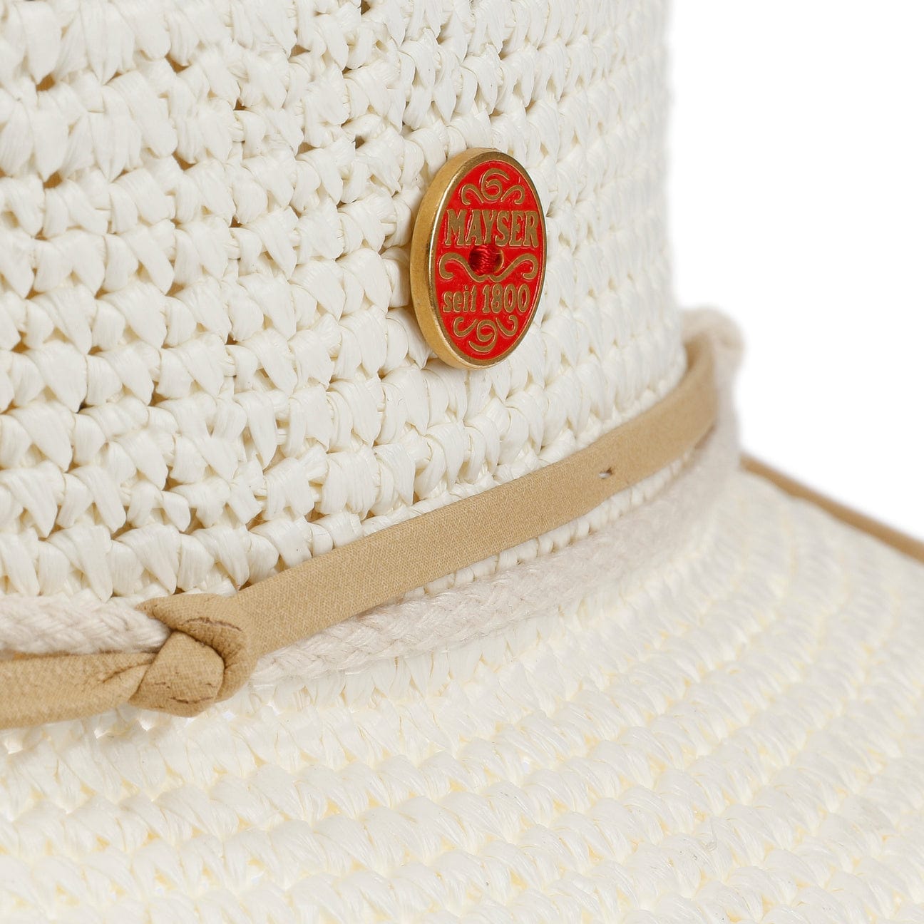 Stylish Brigitta Panama Hat by Mayser - Premium Straw Sun Hat for Women - Perfect for Beach Vacations, Summer Outfits & Outdoor Events