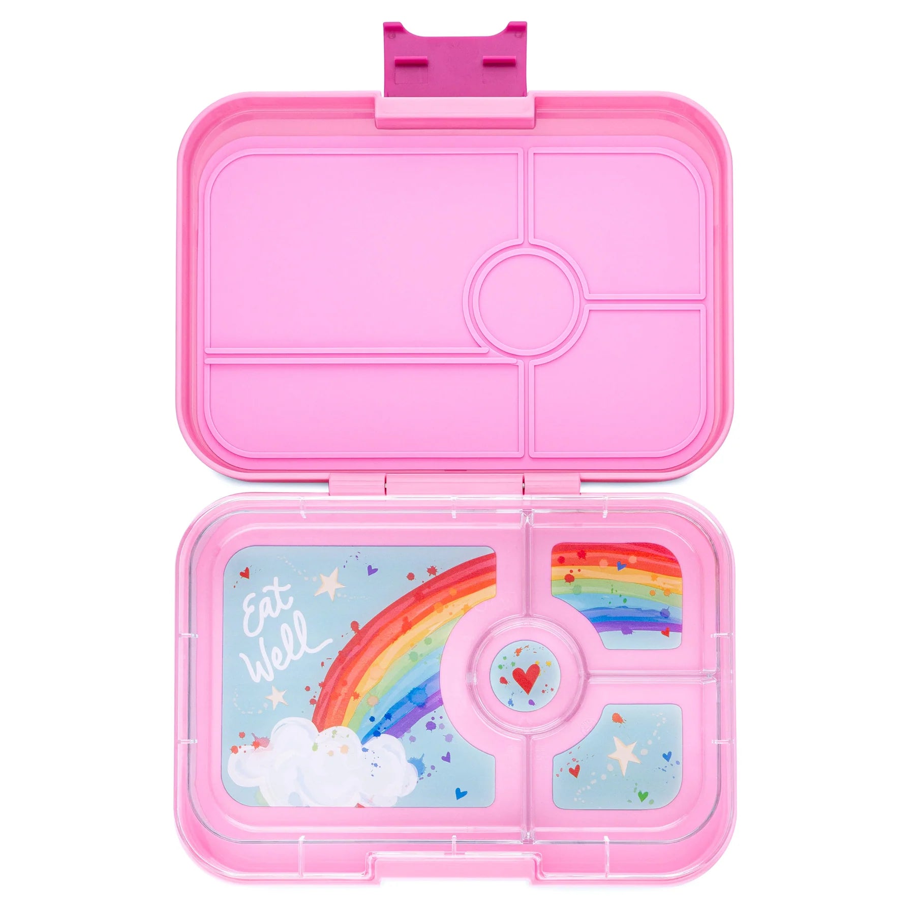 Capri Pink with Rainbow Tray