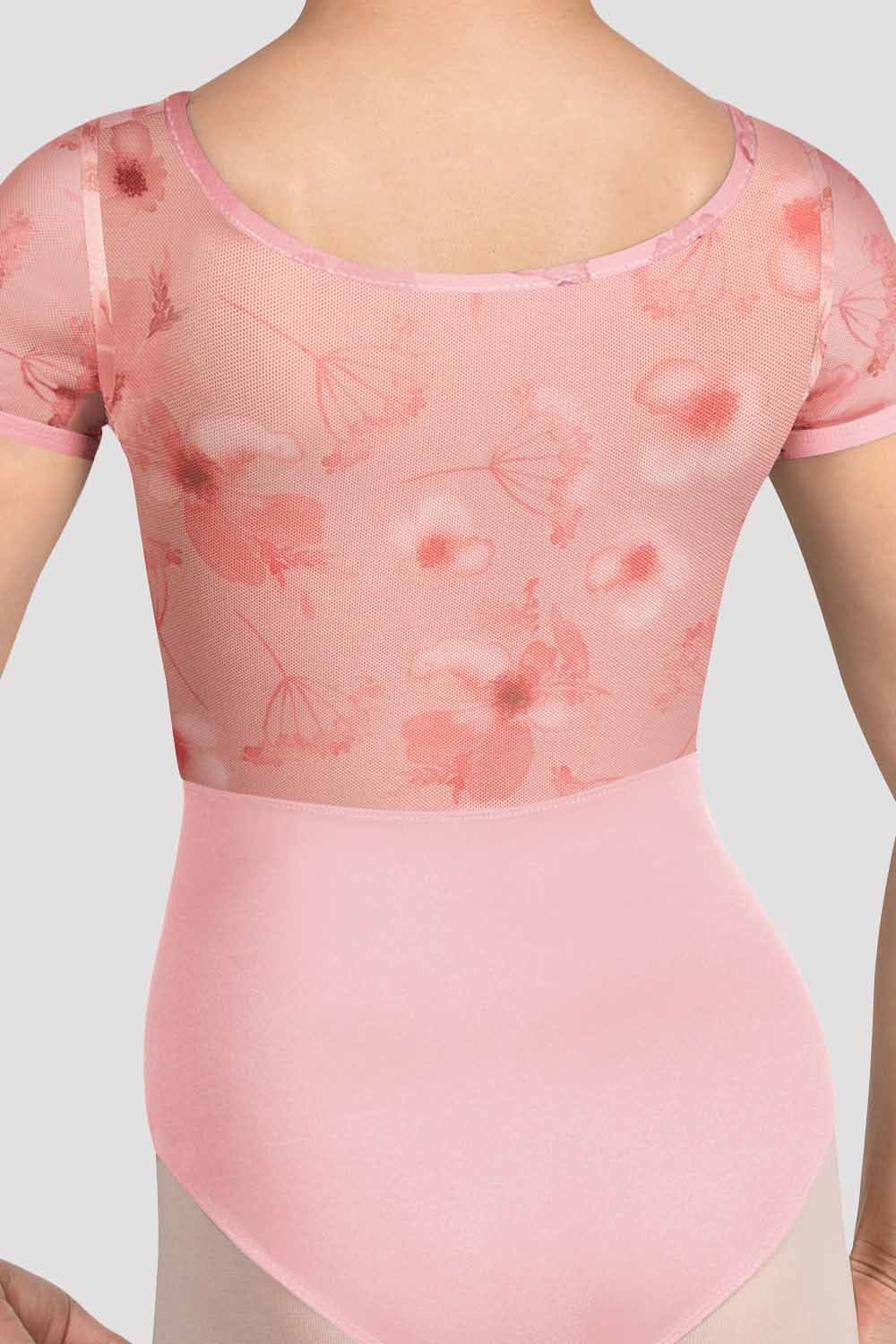 Girls Remi Floral Cap Sleeve Leotard - Ballet Dancewear for Toddlers & Kids - Perfect for Recitals, Dance Classes & Gymnastics Practice