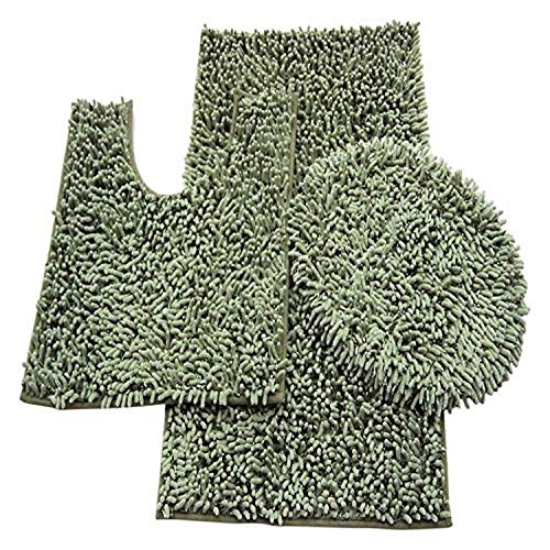 Chenille/Shiny Olive Green