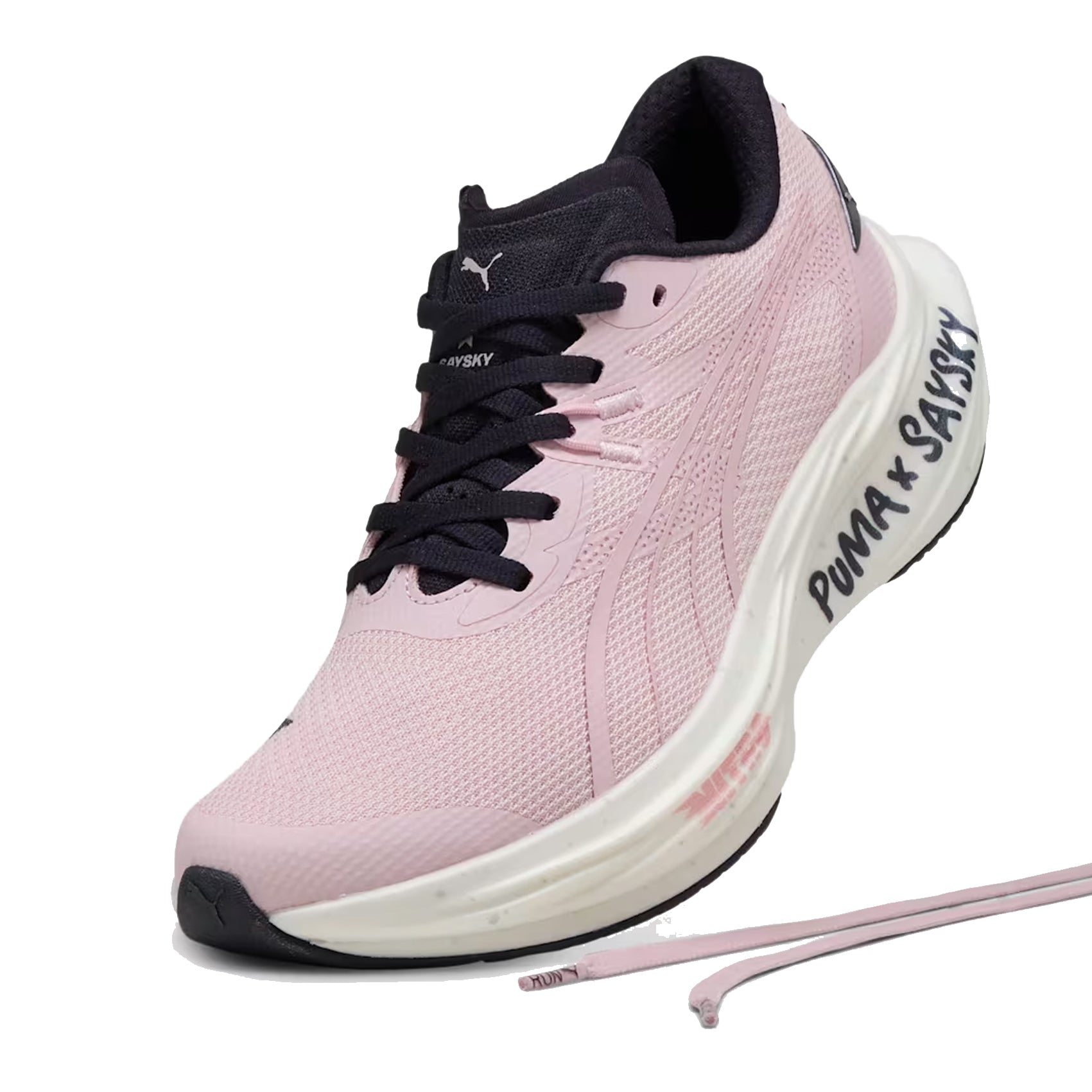 **Men's PUMA x Saysky Deviate Nitro 3 Running Shoes - Lightweight & Cushioned for Marathon Training & Road Running**