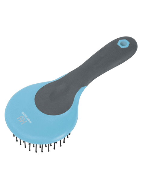 Hy Sport Active Mane and Tail Brush for Horses - Gentle Grooming Tool for Detangling & Shining - Perfect for Daily Care, Show Prep & Trail Rides