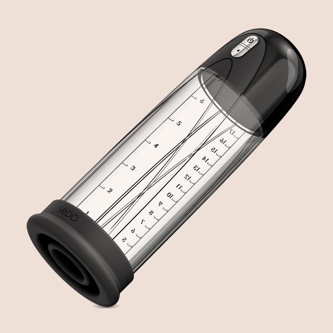 VeDO Pump Rechargeable Vacuum Penis Pump for Men - Automatic & Waterproof - Enhance Performance & Sensitivity - Perfect for Couples & Solo Use