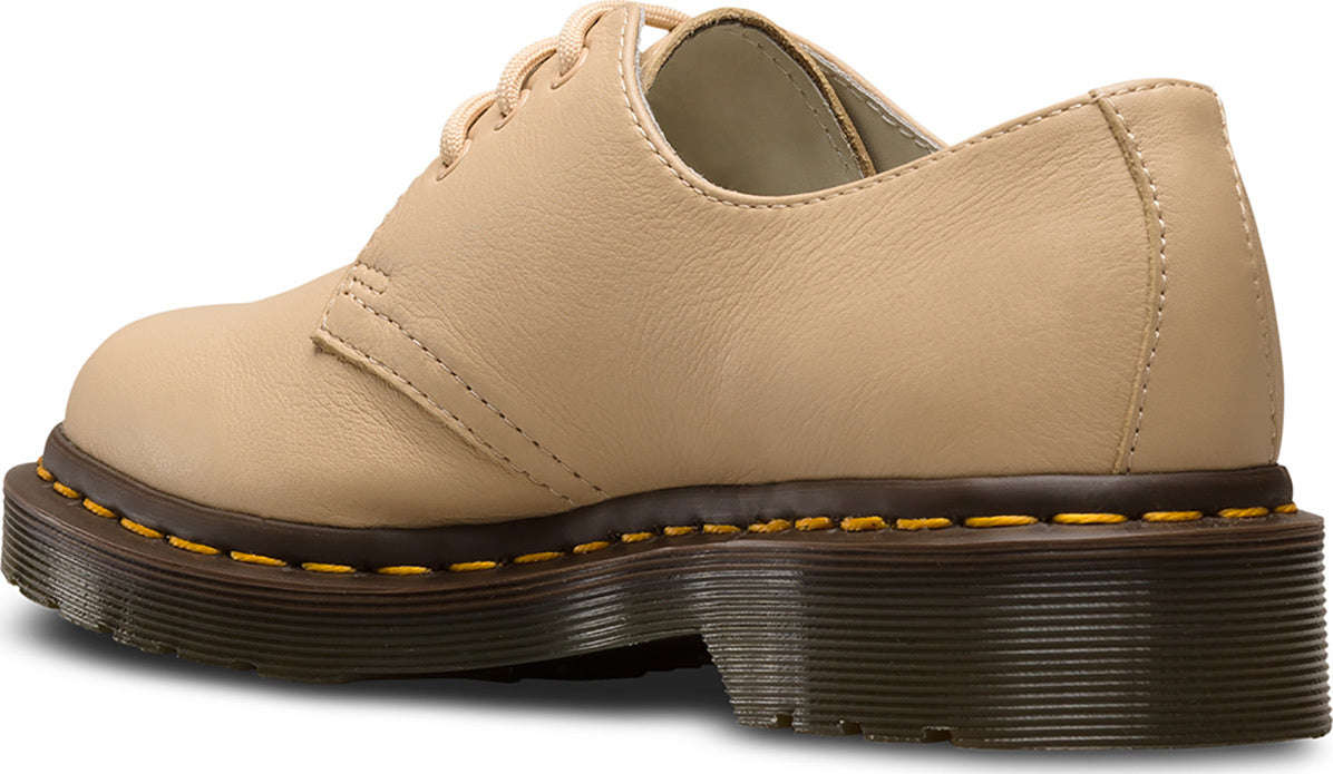 Dr. Martens 1461 Virginia Women's Shoes - Classic 3-Eye Lace-Up Leather Shoes for Women | Perfect for Work, Casual Wear & Everyday Fashion