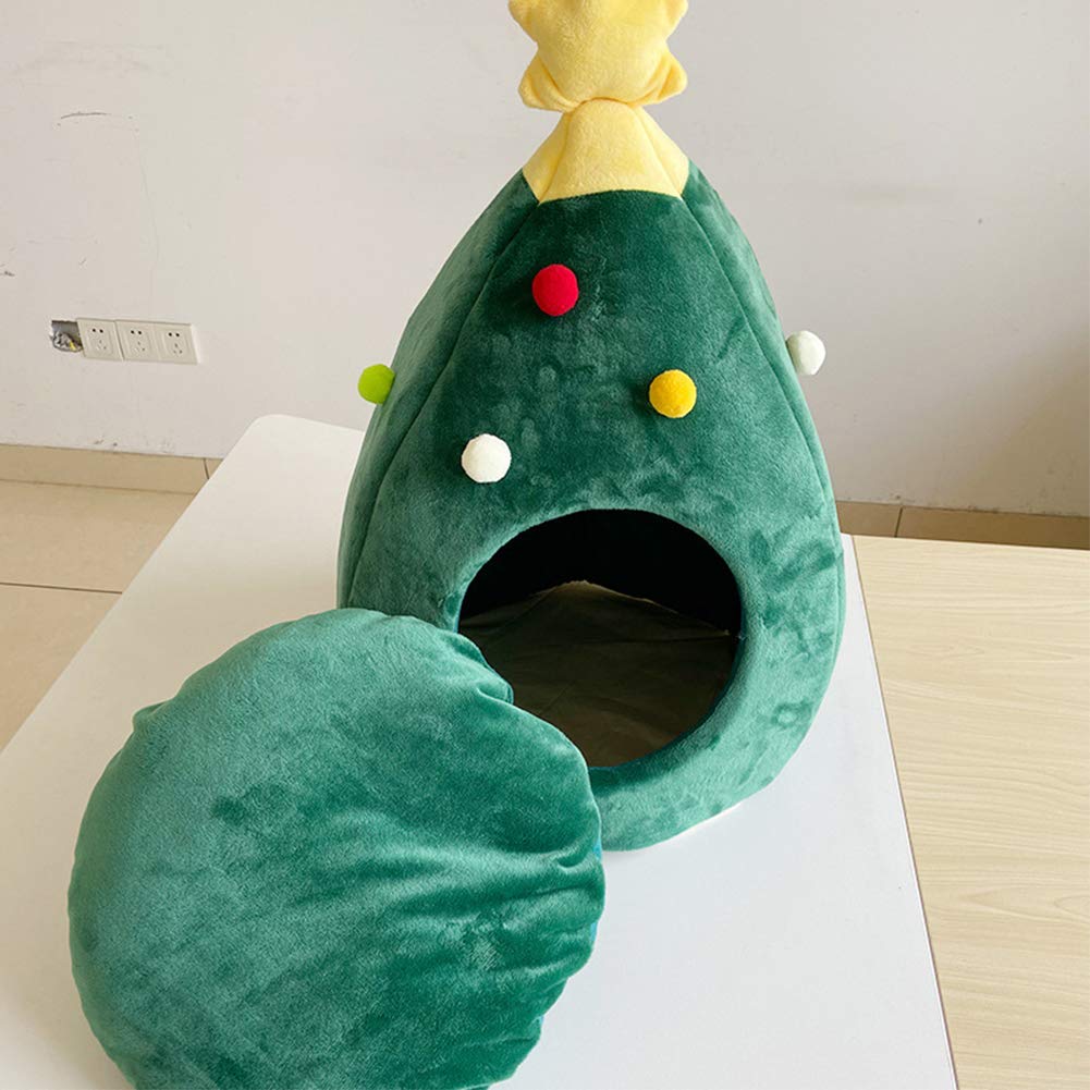 Cozy Cat Igloo Bed - Warm Pet Cave for Indoor Cats & Puppies | Perfect for Winter & Christmas