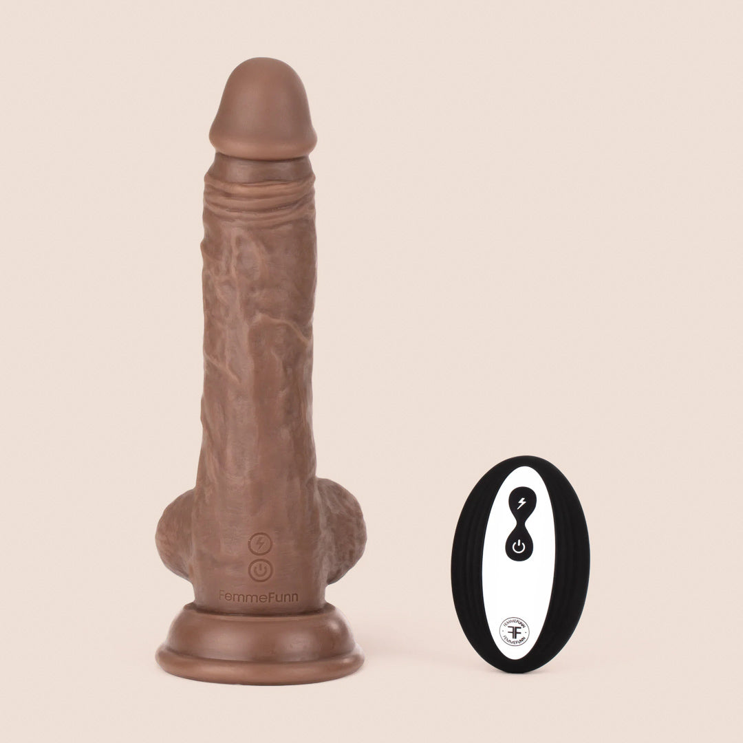 Femme Funn Wireless Turbo Baller - 360° Gyrating Motion & Powerful Vibration for Ultimate Pleasure | Perfect for Couples Play & Solo Sensual Exploration